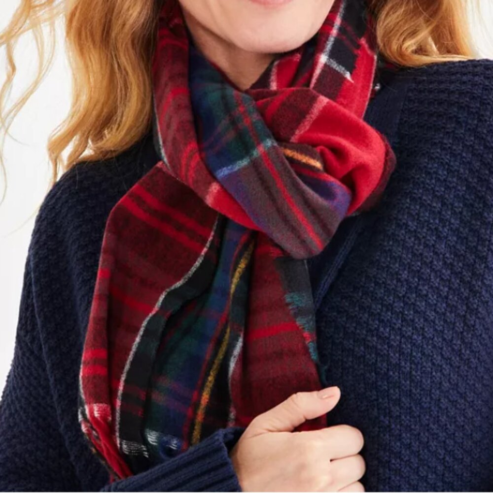 Style & Co. Plaid Soft Wrap Scarf - NWT